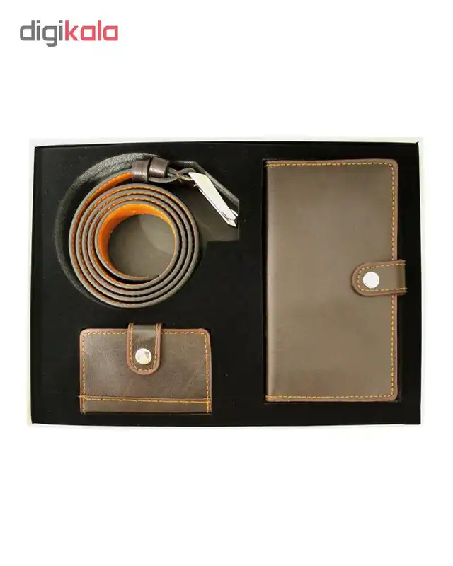 ست هدیه چرم آرا کد 014
