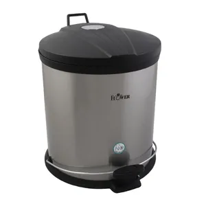 سطل زباله پدالی ردفلاور مدل flrp015 ظرفیت 15 لیتر