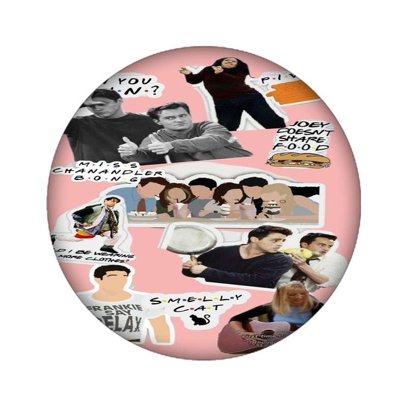 استیکر تزئینی موبایل مدل Friends کد 4131