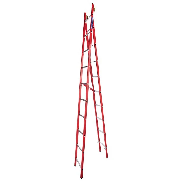    نردبان 19 پله آلومینیوم صنعت کد 619        