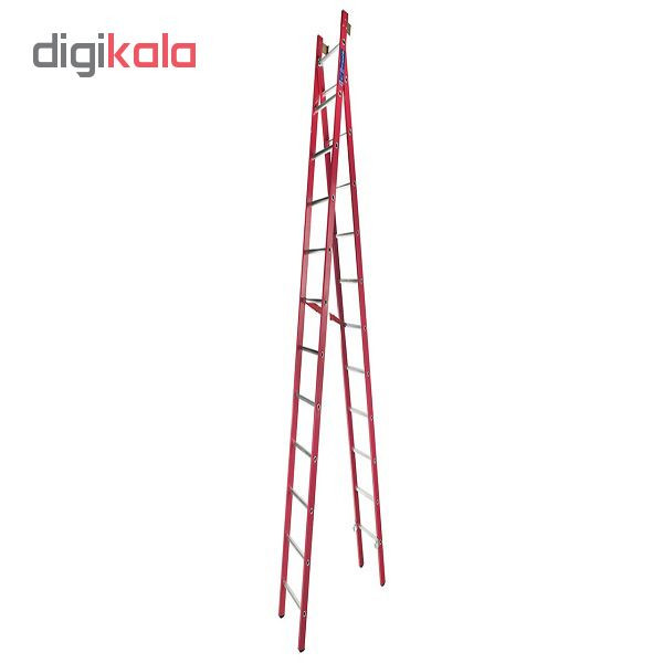 نردبان 23 پله آلومینیوم صنعت کد 623           