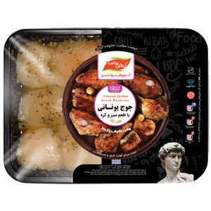 سینه مرغ کوروش پروتئین البرز با طعم سیر و کره یونانی مقدار 800 گرم