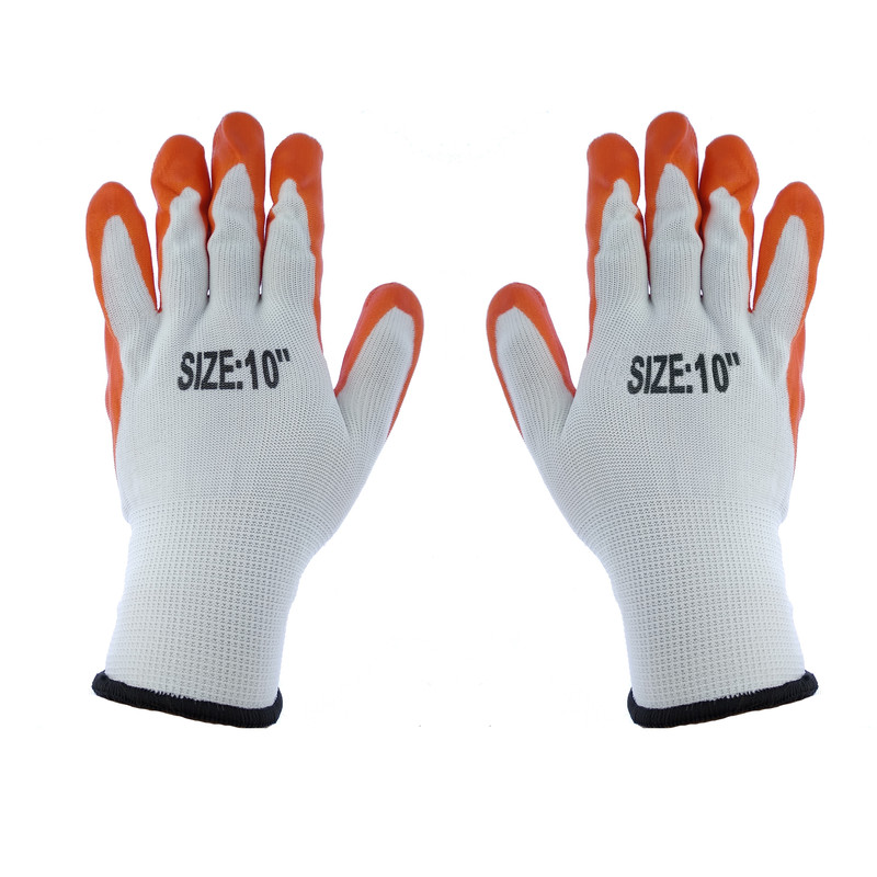 دستکش ایمنی کد 10 بسته 4 عددی