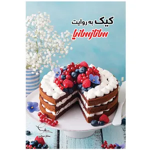 کتاب کیک به روایت ساناز سانیا اثر ساناز مینایی 