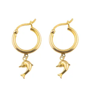 گوشواره طلا 18 عیار زنانه کد EA159