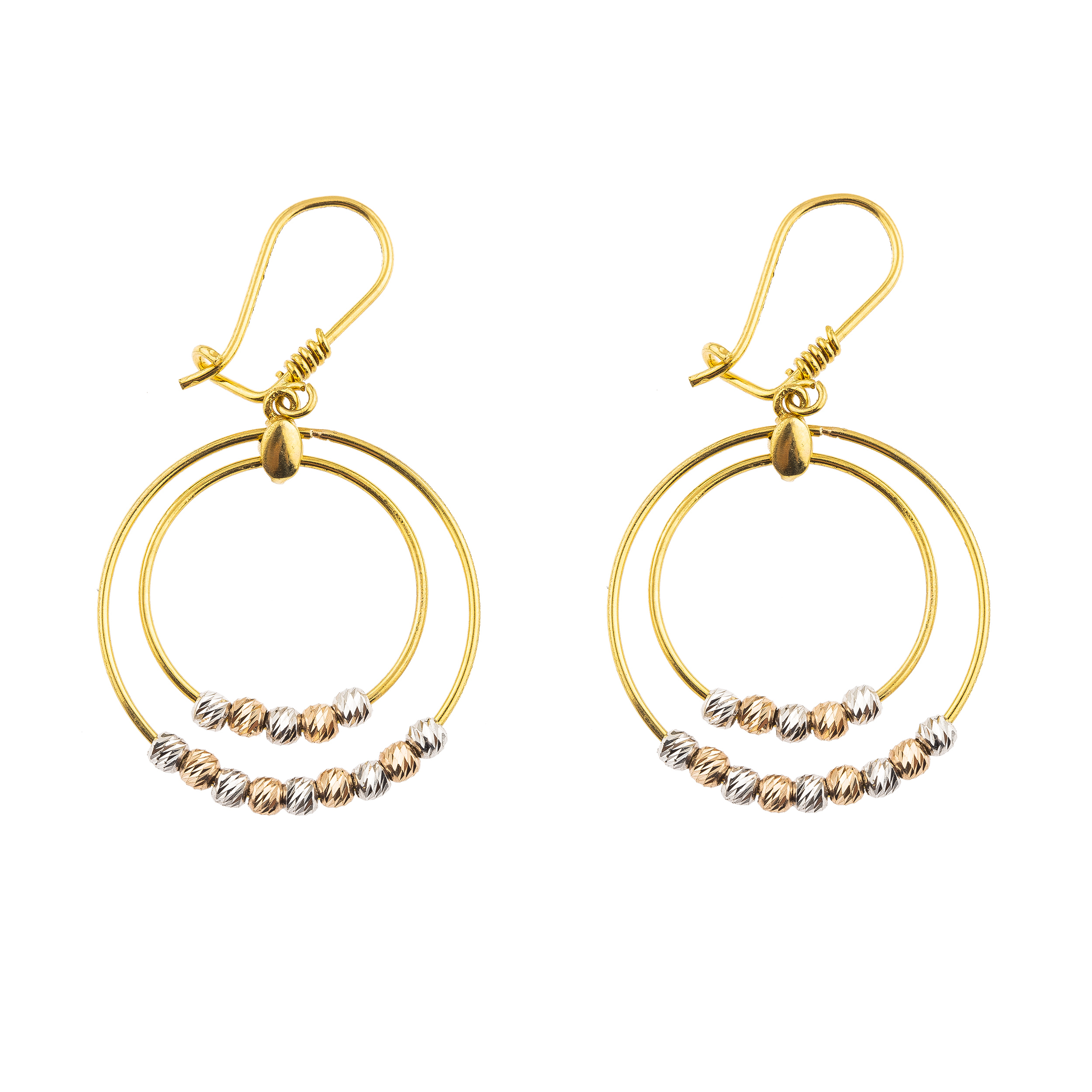 گوشواره طلا 18 عیار  زنانه کد EA162