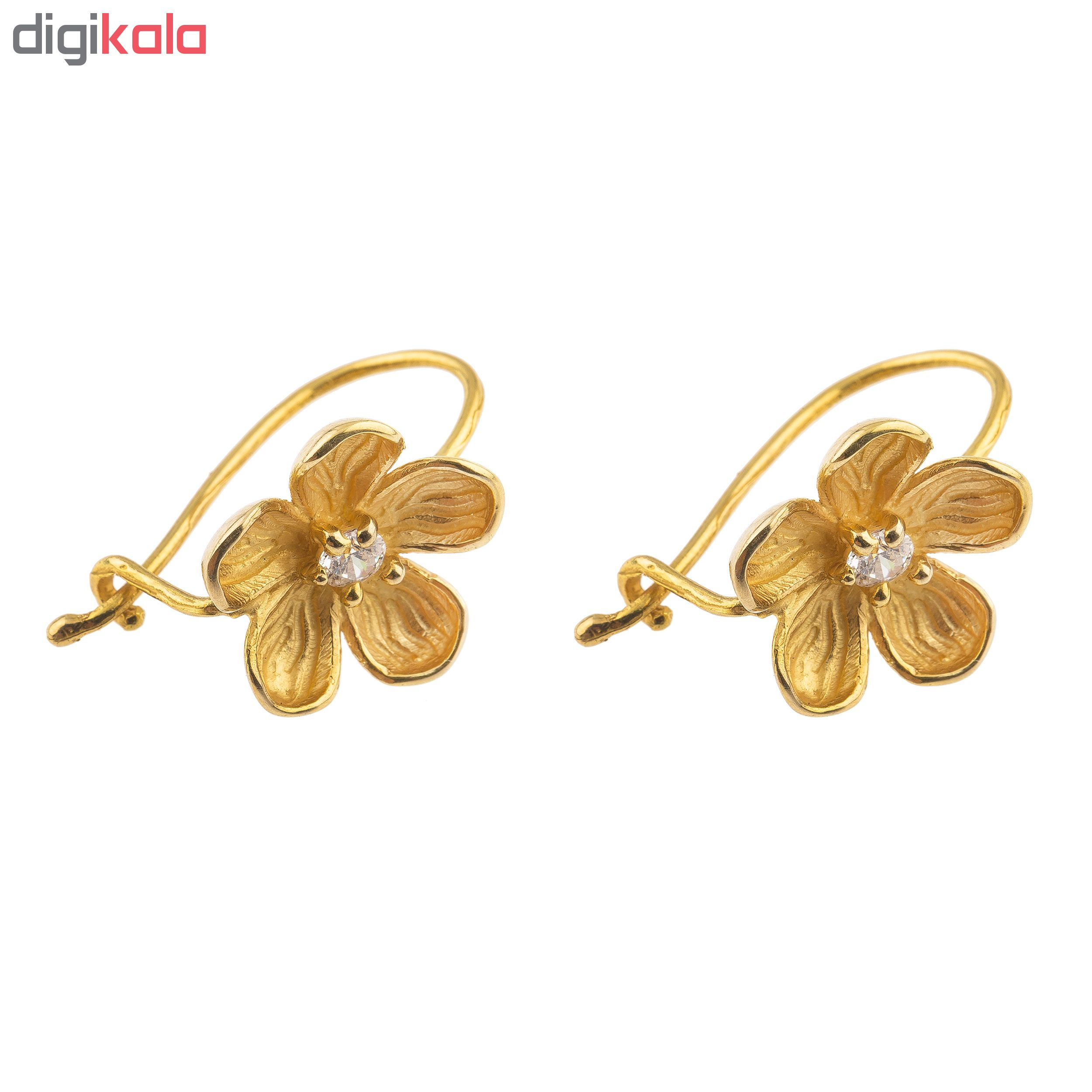 گوشواره طلا 18  عیار زنانه کد EA165