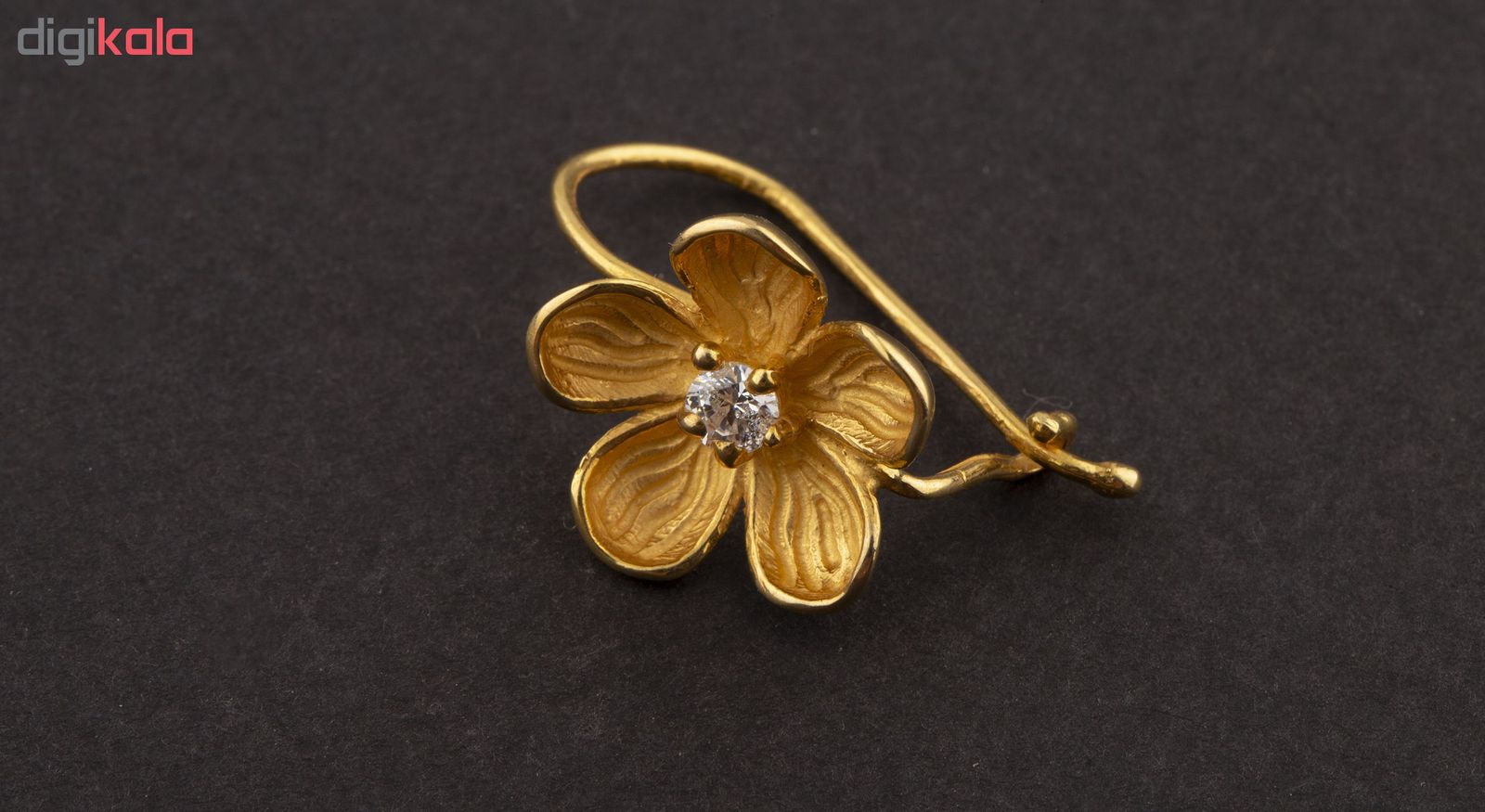 گوشواره طلا 18 عیار زنانه کد EA165 -  - 4