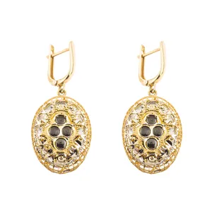 گوشواره طلا 18 عیار زنانه کد EA177