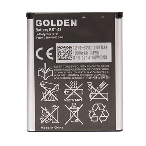 باتری موبایل مدل BST-43 ظرفیت 1000 میلی آمپر ساعت مناسب برای گوشی موبایل سونی اریکسون ‌T715