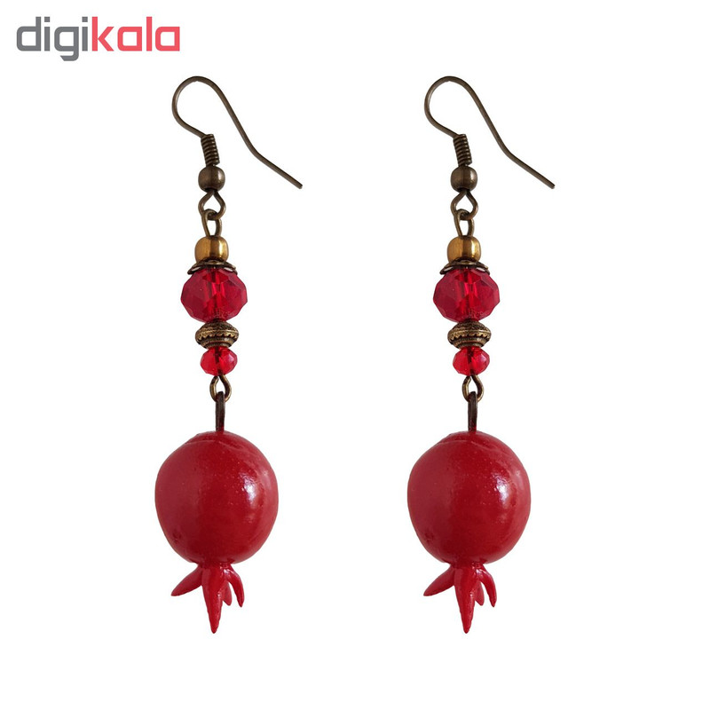 گوشواره زنانه ماه فام کد POMNARRR گوشواره زنانه ماه فام کد POMNARRR