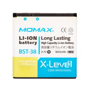 باتری موبایل مدل BST-38 ظرفیت 900 میلی آمپر ساعت مناسب برای گوشی موبایل سونی اریکسون C905 / W995