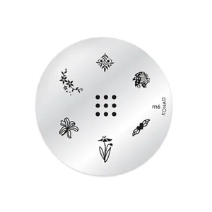 شابلون طراحی ناخن کناد  کد m6