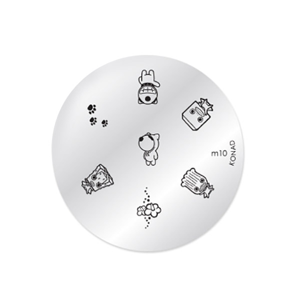 شابلون طراحی ناخن کناد  کد m10