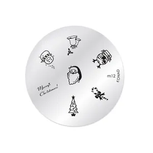 شابلون طراحی ناخن کناد کد m12