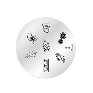 شابلون طراحی ناخن کناد کد m16