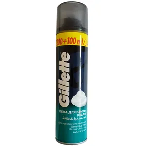 فوم اصلاح ژیلت مدل Sensitive حجم 300 میلی لیتر