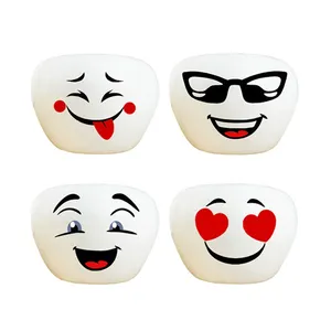 گلدان طرح ایموجی کد Imoji42 مجموعه 4 عددی
