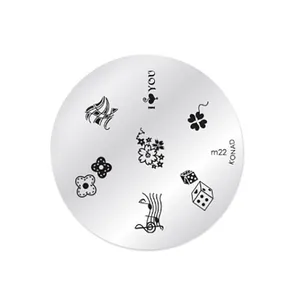 شابلون طراحی ناخن کناد کد m22