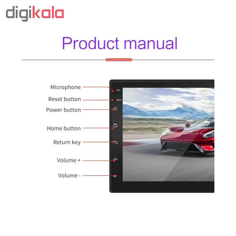 پخش کننده خودرو مدل CFS-77