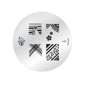 شابلون طراحی ناخن کناد کد m81