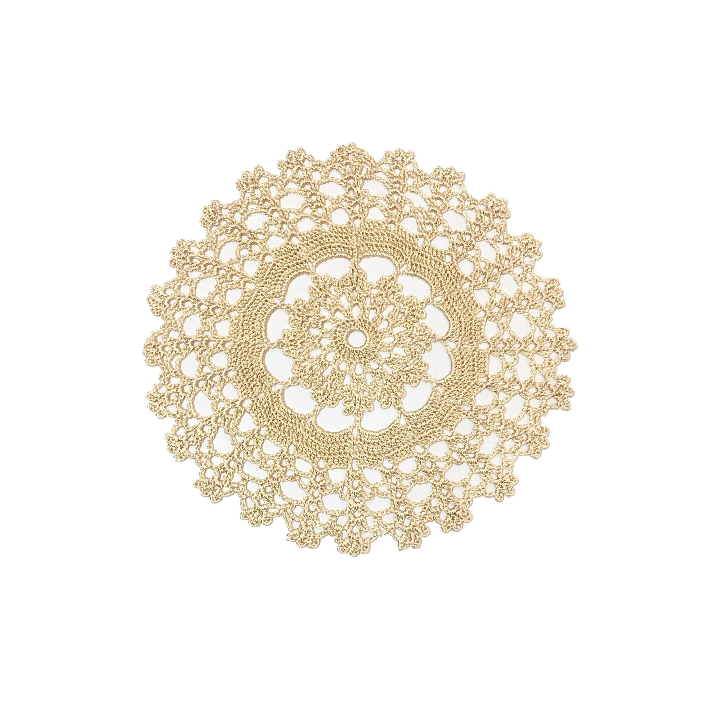 رومیزی بافتنی مدل Doily