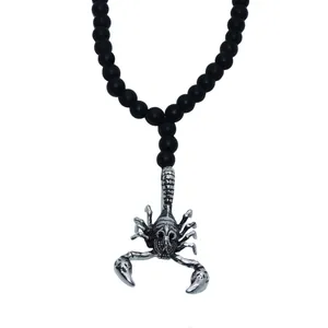 گردنبند مردانه طرح عقرب کد GM-018