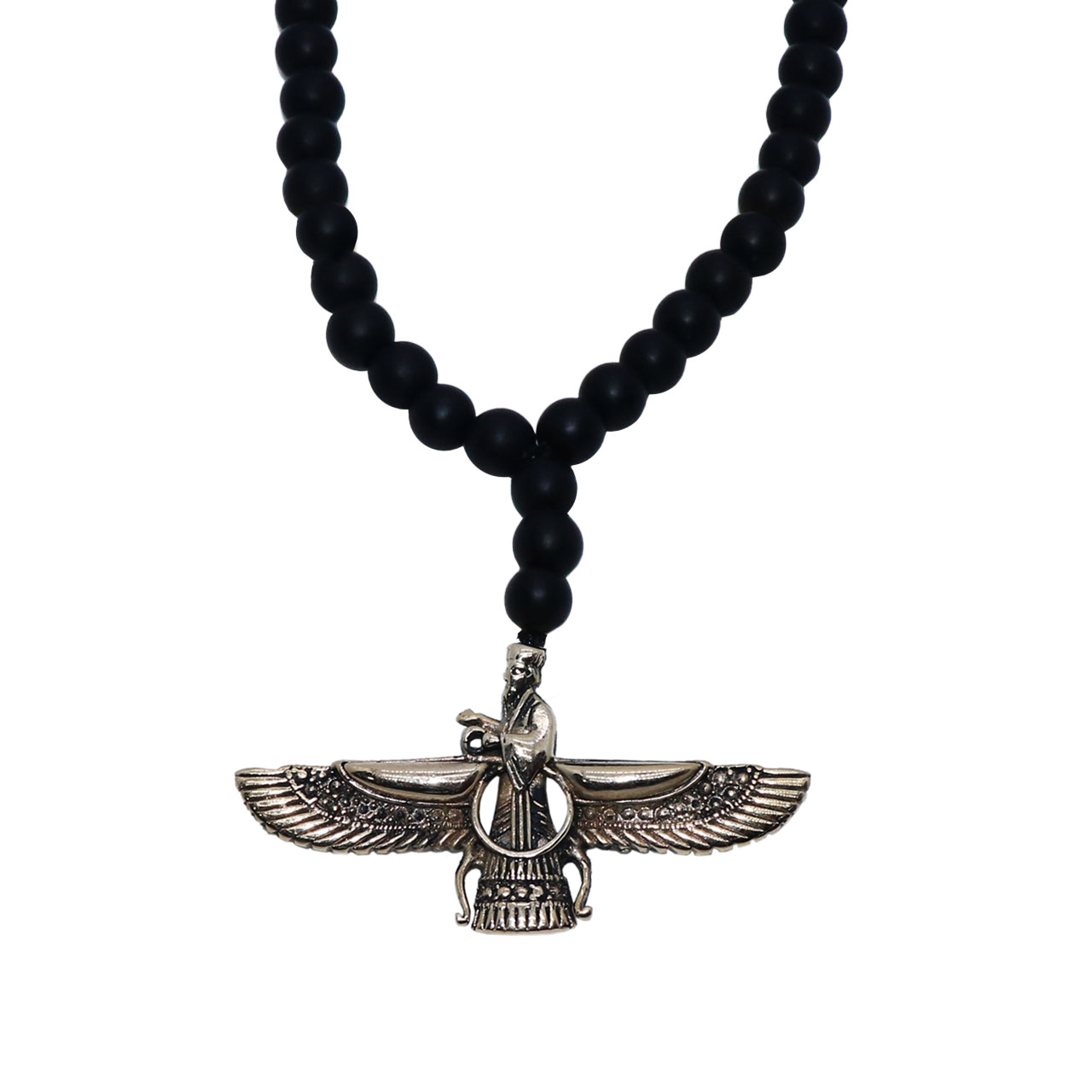 گردنبند مردانه طرح فروهر کد GM-019