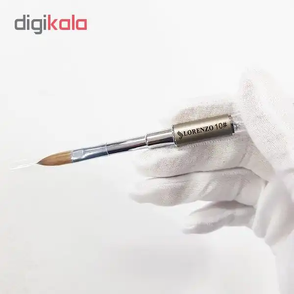 قلم موی کاشت ناخن لورنزو شماره 10