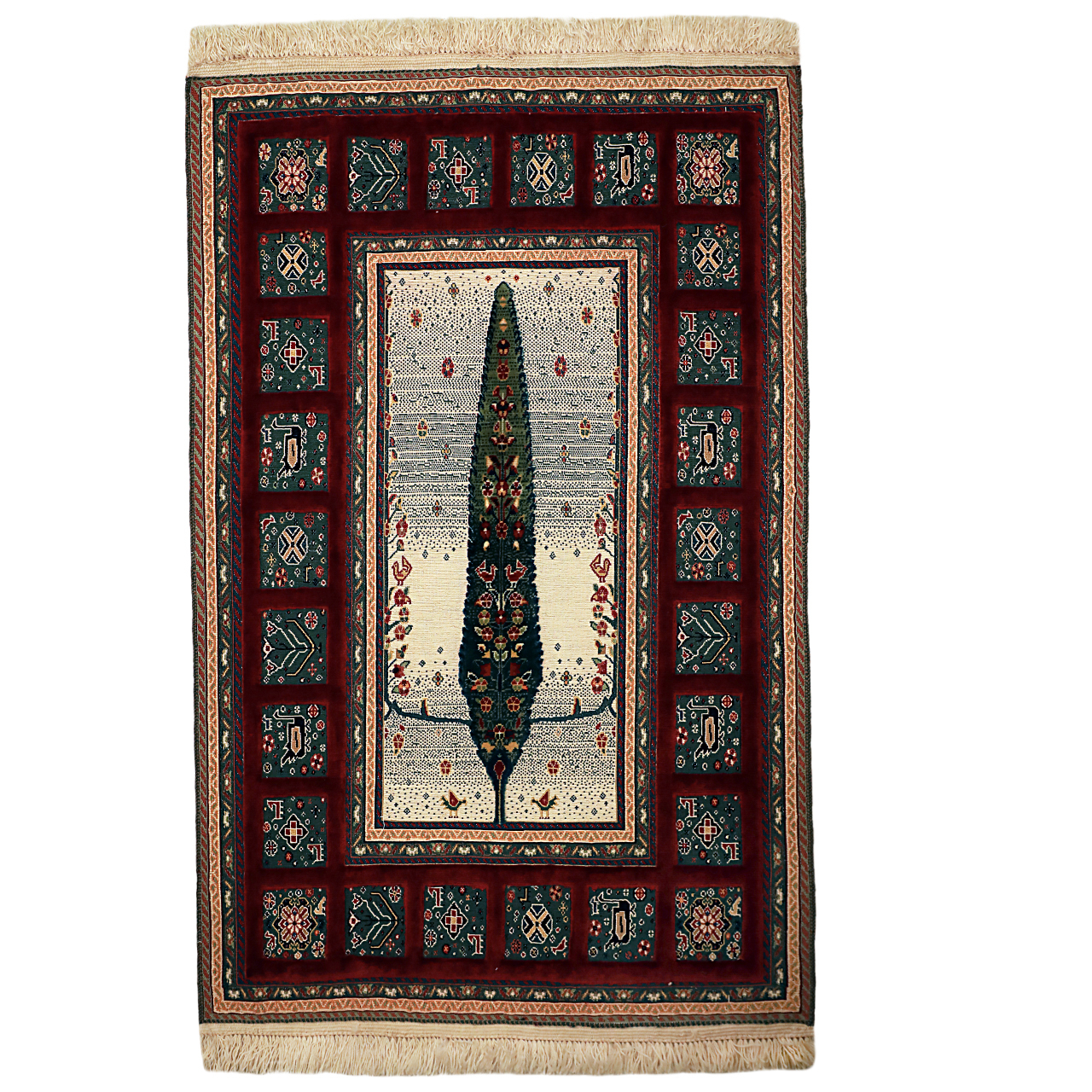 فرش دستبافت یک متری گالری نور کد H1894