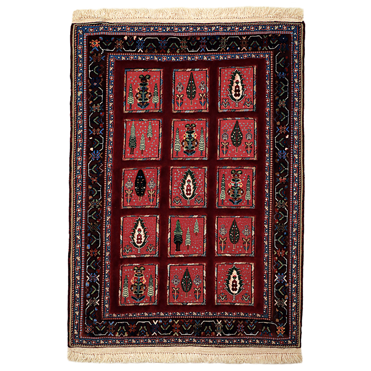 فرش دستبافت یک متری گالری نور کد H1893