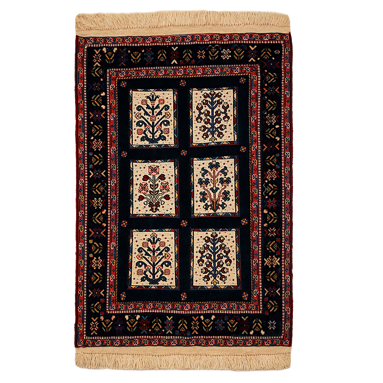  فرش دستبافت نیم متری گالری نور کد H1892