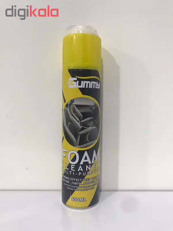 اسپری فوم تمیز کننده روکش صندلی گامی مدل GU 7 حجم 650 میلی لیتر