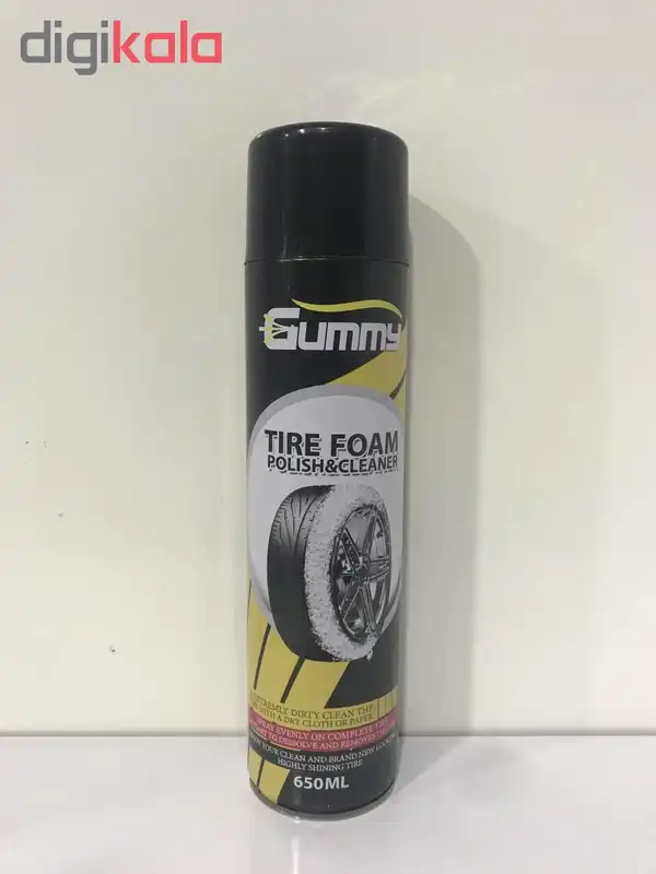 اسپری تمیز کننده رینگ و لاستیک گامی مدل GU 8 حجم 650 میلی لیتر