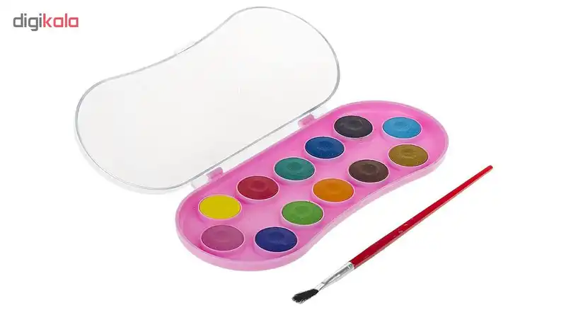 آبرنگ 12 رنگ آریا کد 5003