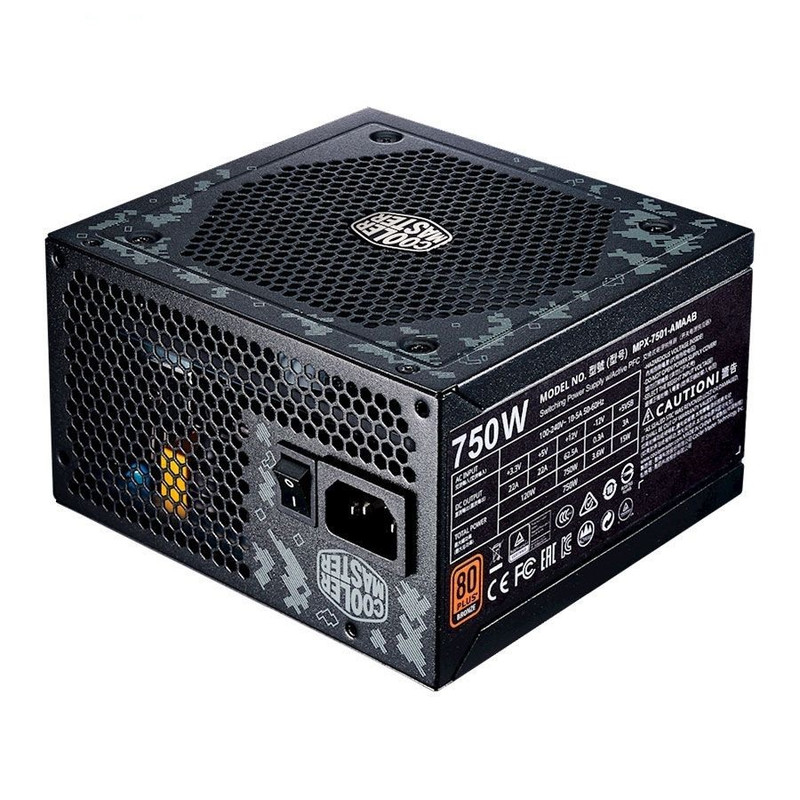 منبع تغذیه کامپیوتر کولر مستر مدل MPX-7501