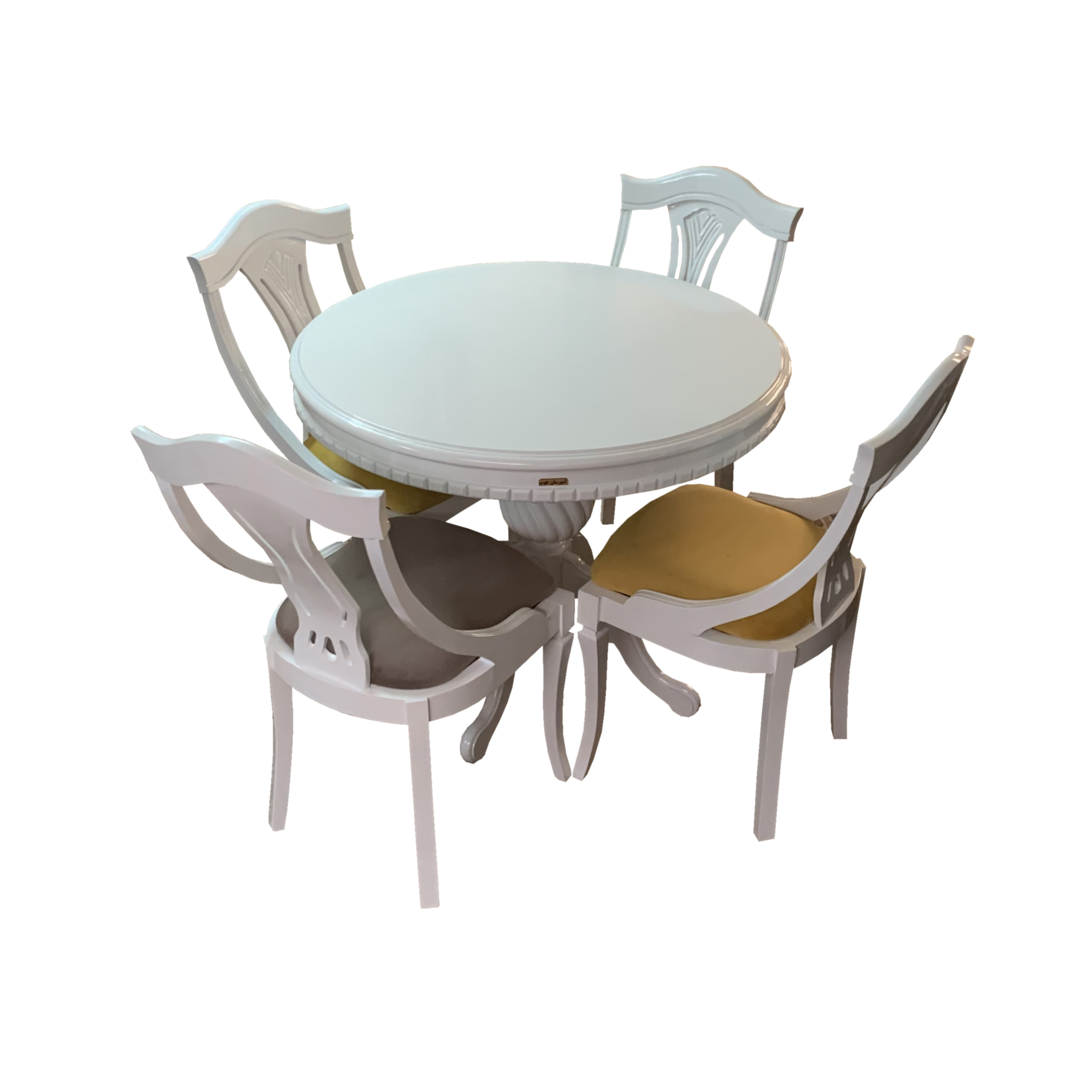 میز و صندلی ناهار خوری اسپرسان چوب کد Sm63