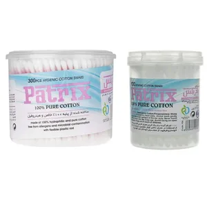 گوش پاک کن پاتریکس مدل PURE COTTON مجموعه 2 عددی