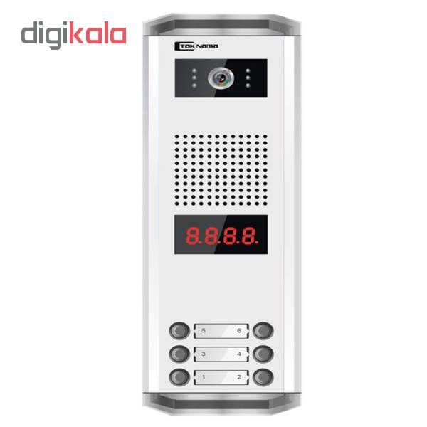 درب بازکن تصویری تک نما مدل D43-6V مجموعه ۷ عددی