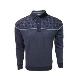 پولوشرت آستین بلند مردانه مدل 25563