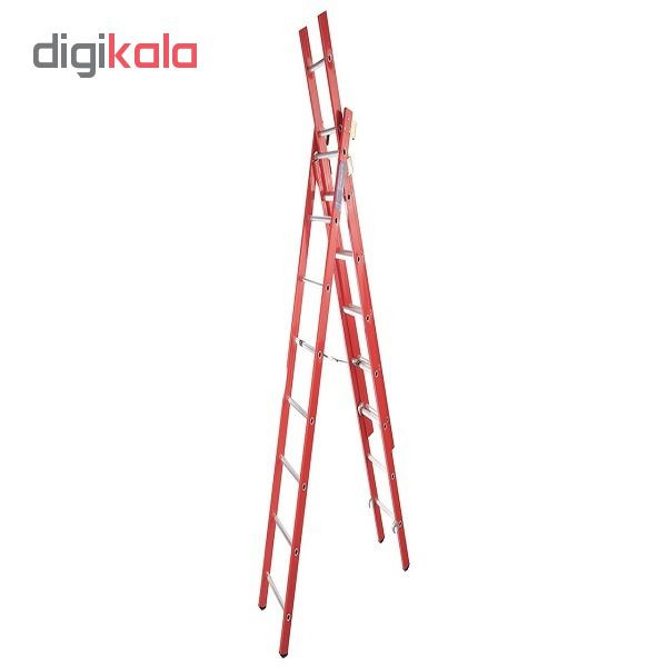 نردبان 22 پله آلومینیوم صنعت کد 622 نردبان 22 پله آلومینیوم صنعت کد 622