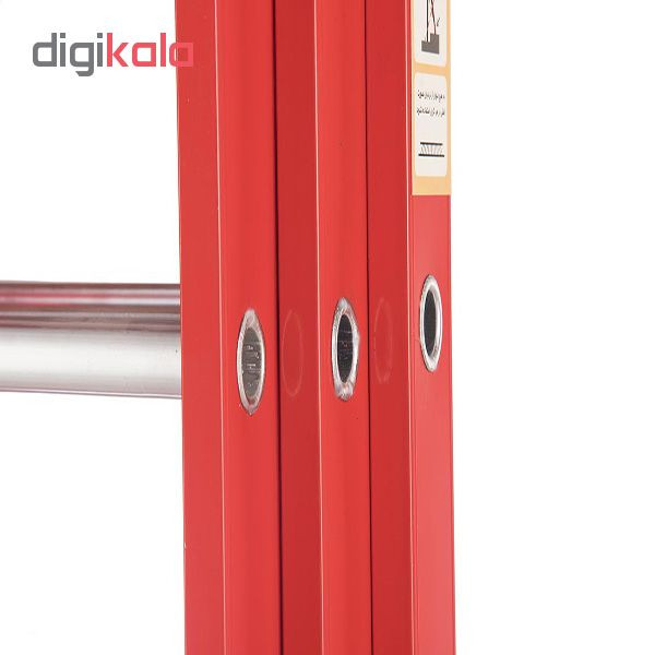 نردبان 22 پله آلومینیوم صنعت کد 622 نردبان 22 پله آلومینیوم صنعت کد 622