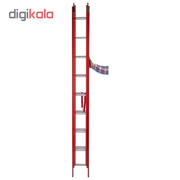 نردبان 25 پله آلومینیوم صنعت کد 625 نردبان 25 پله آلومینیوم صنعت کد 625