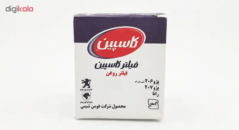 فیلتر روغن خودرو کاسپین مدل FPO-1608