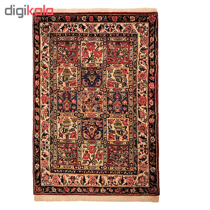 فرش دستبافت یک و نیم متری گالری نور کد H1798