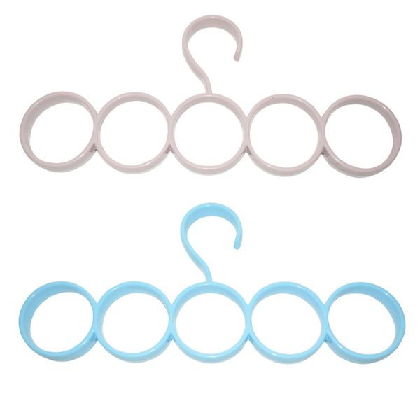 آویز شال و روسری مدل Circle 5 کد05456 بسته 2 عددی آویز شال و روسری مدل Circle 5 کد05456 بسته 2 عددی