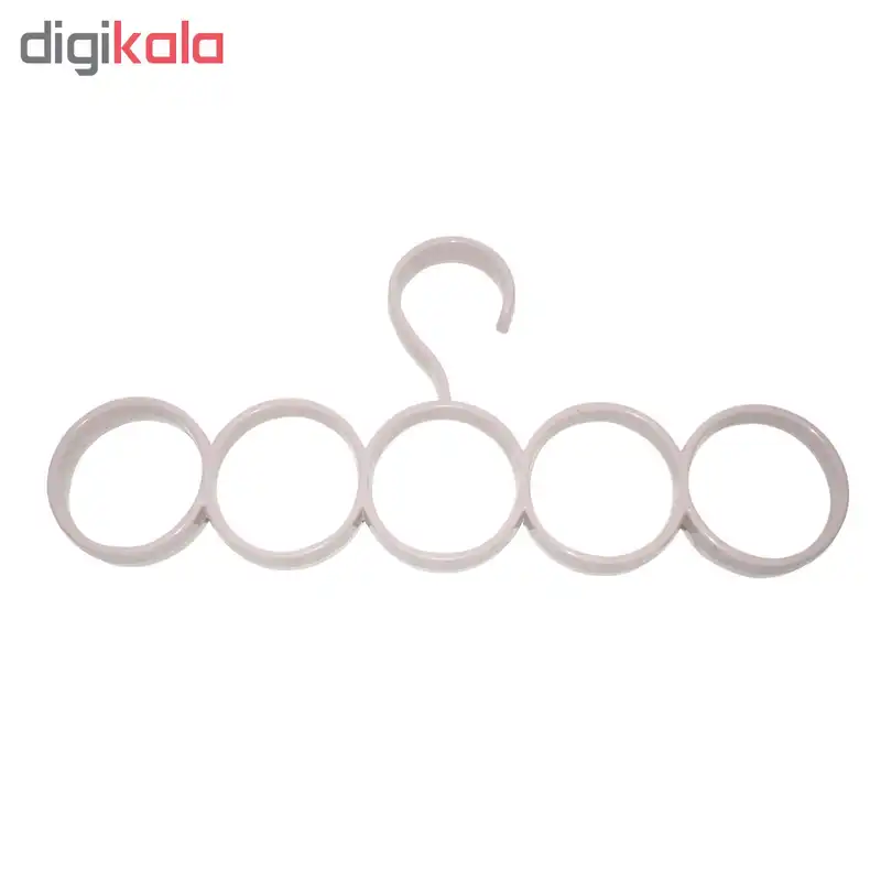 آویز شال و روسری مدل Circle 5 کد05456 بسته 2 عددی