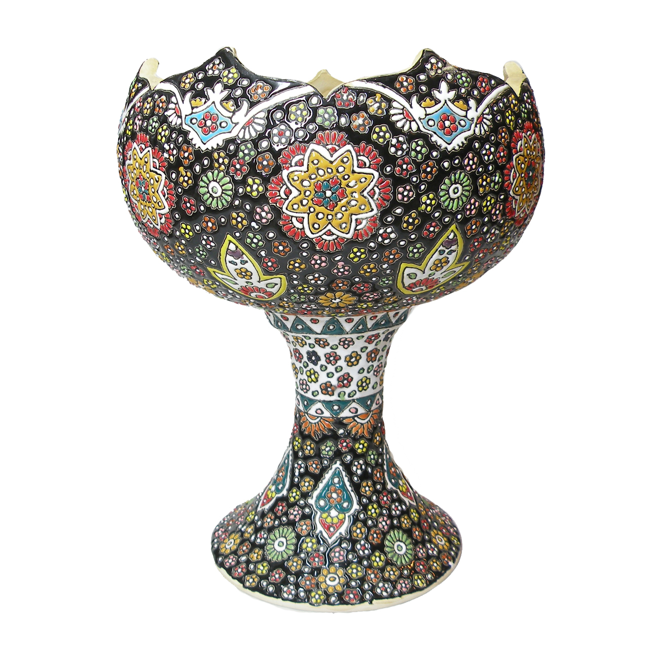 ظرف میناکاری مدل سلطانی کد 921