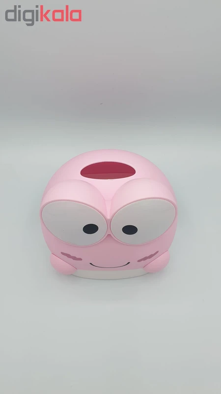 عکس شماره 3 : جعبه دستمال کاغذی کودک طرح قورباغه