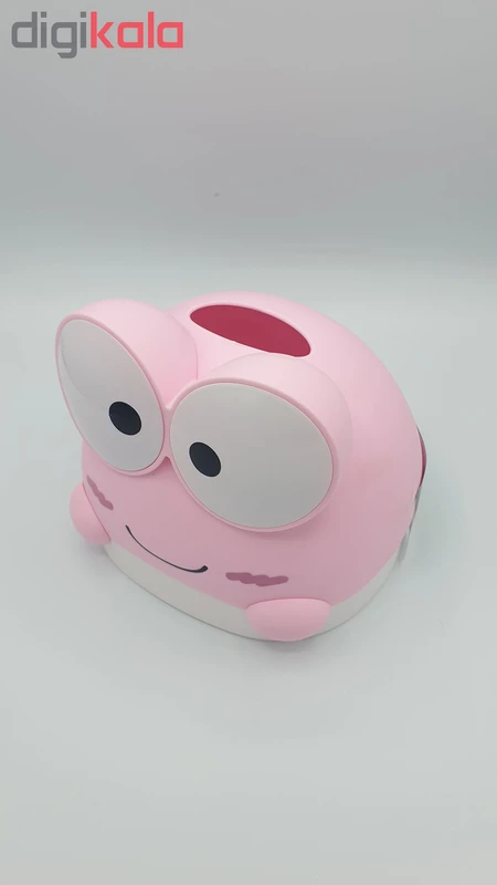 عکس شماره 5 : جعبه دستمال کاغذی کودک طرح قورباغه